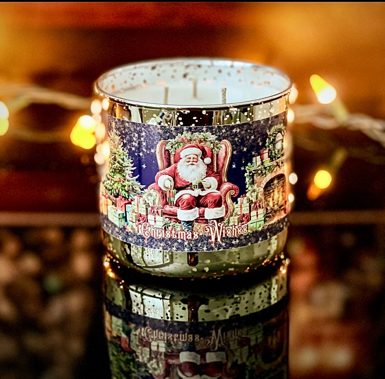 Christmas Wishes 3 Wick Candle