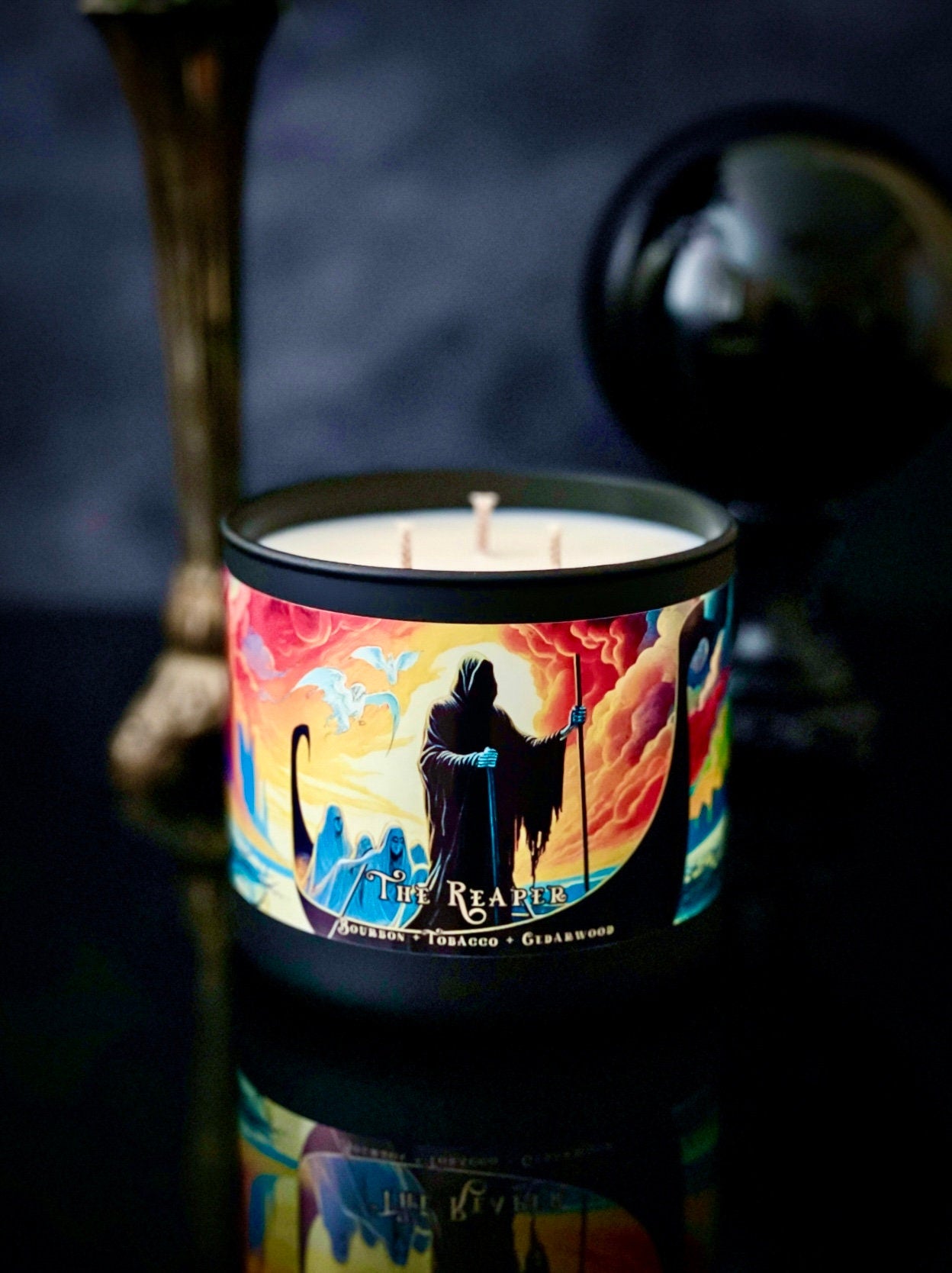The Reaper 3 Wick Candle