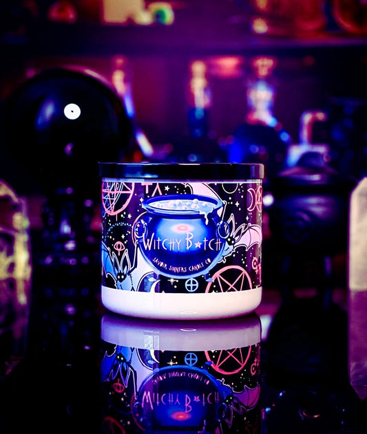 Witchy B*tch 3 Wick Candle