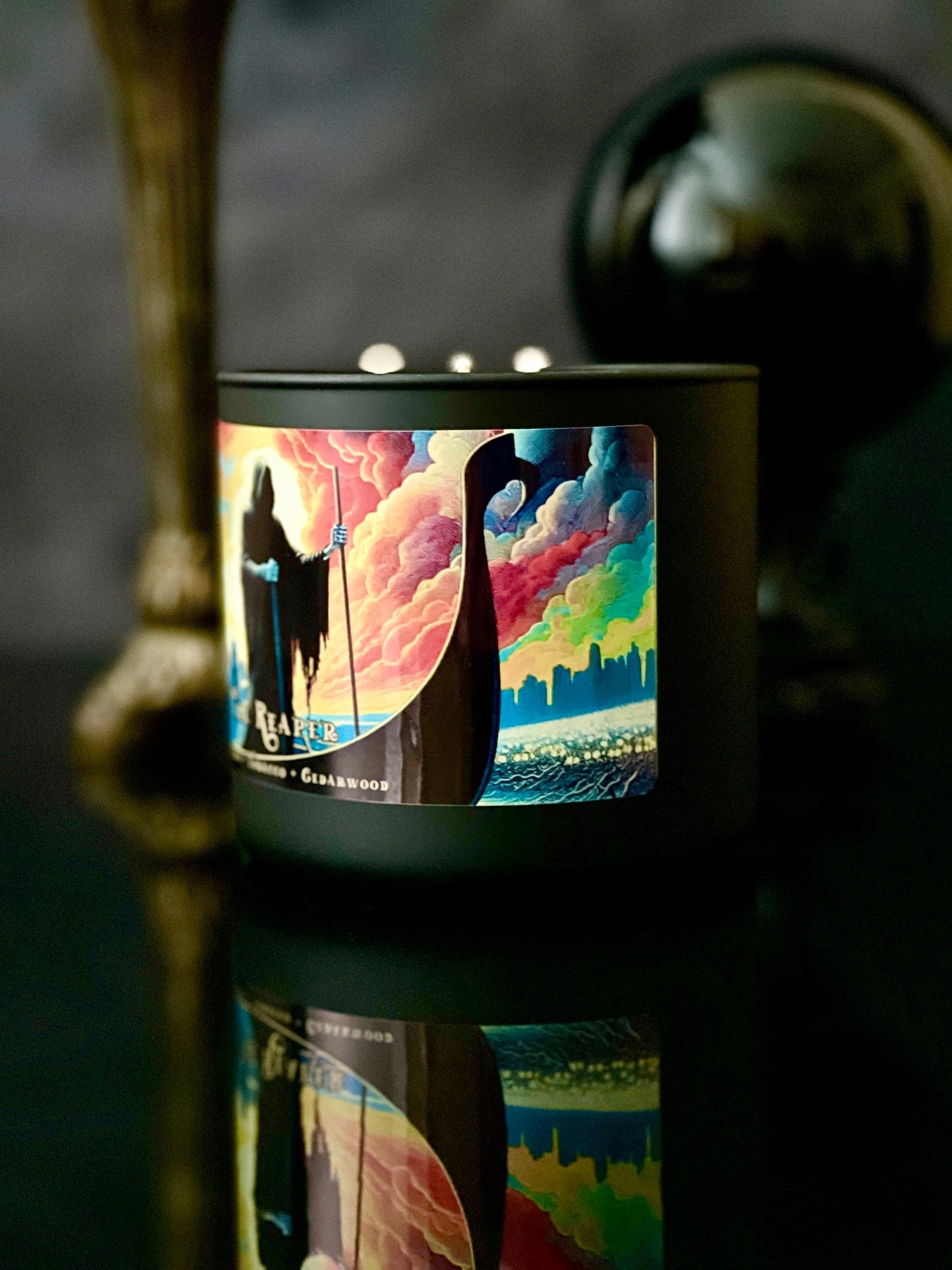 The Reaper 3 Wick Candle