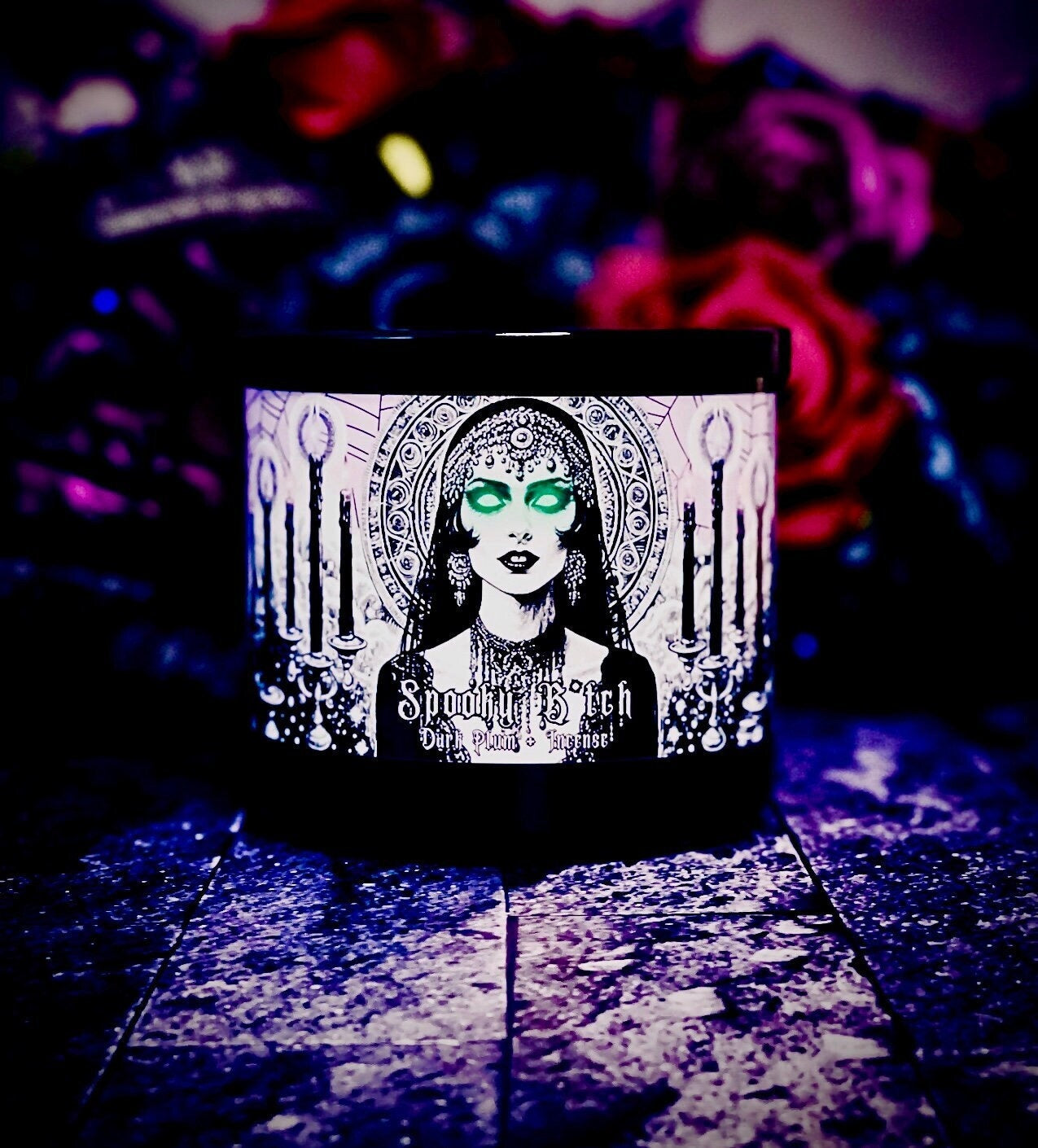 Spooky B*tch 3 Wick Candle