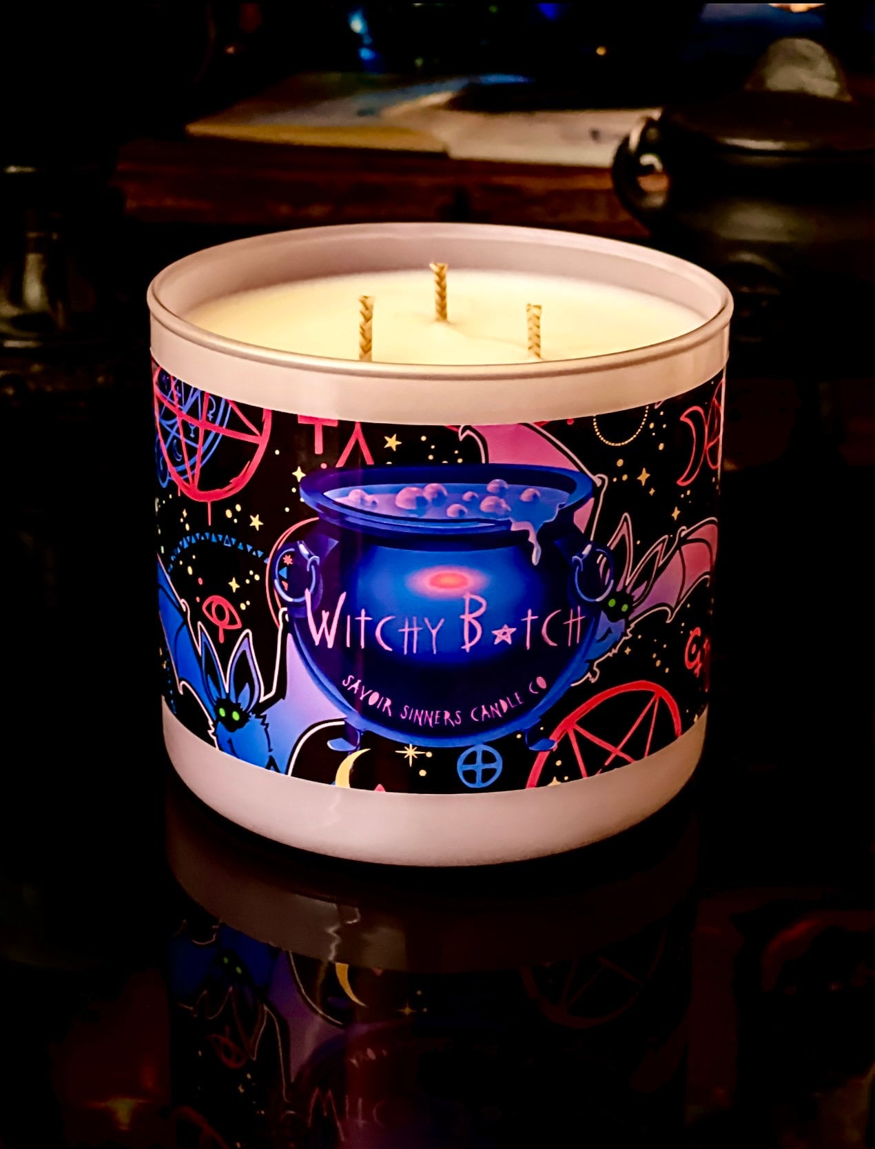 Witchy B*tch 3 Wick Candle