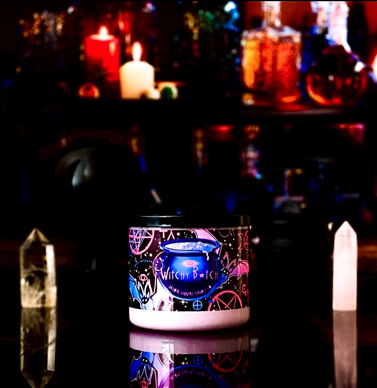 Witchy B*tch 3 Wick Candle