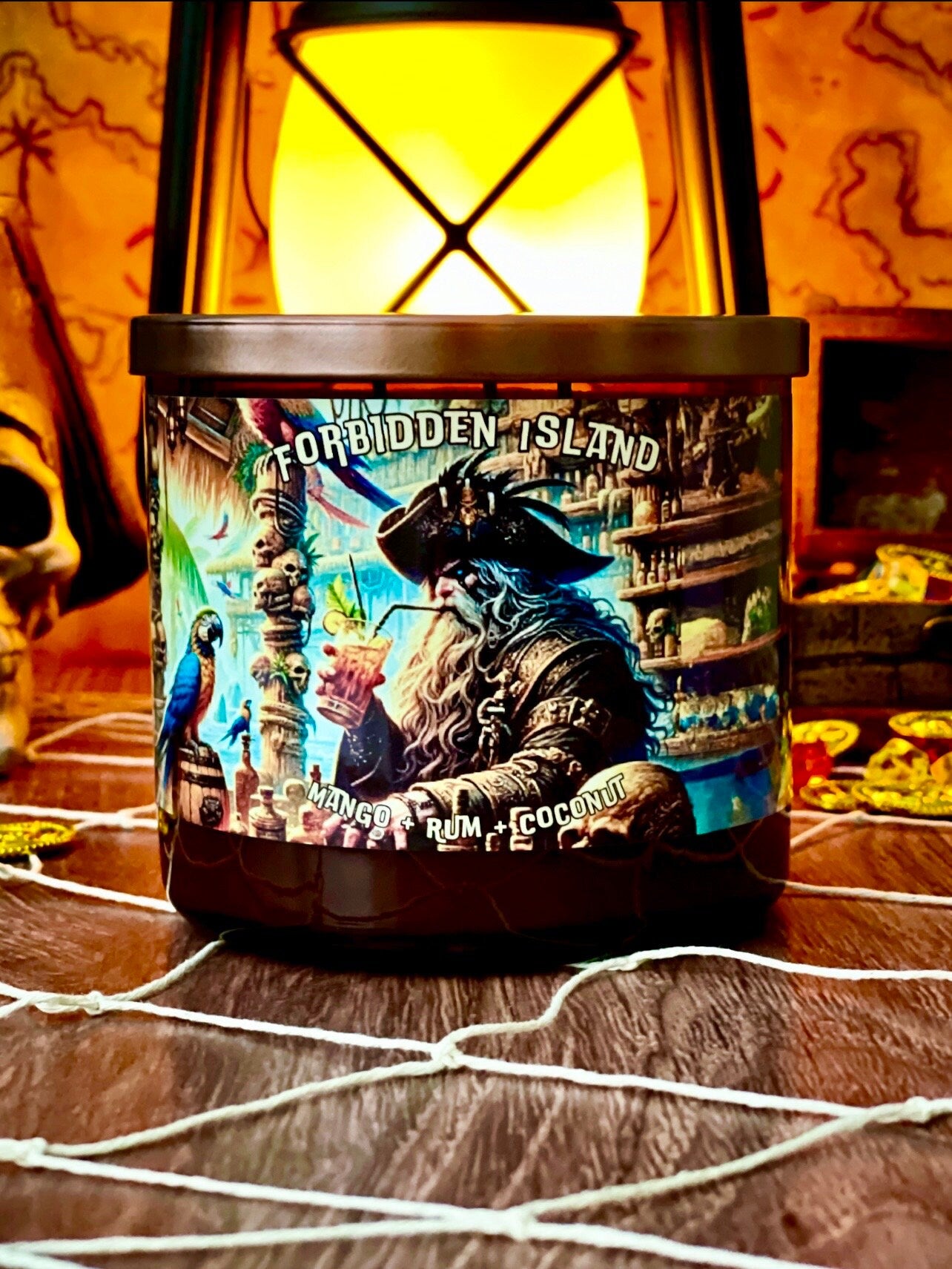 Forbidden Island 3 Wick Candle