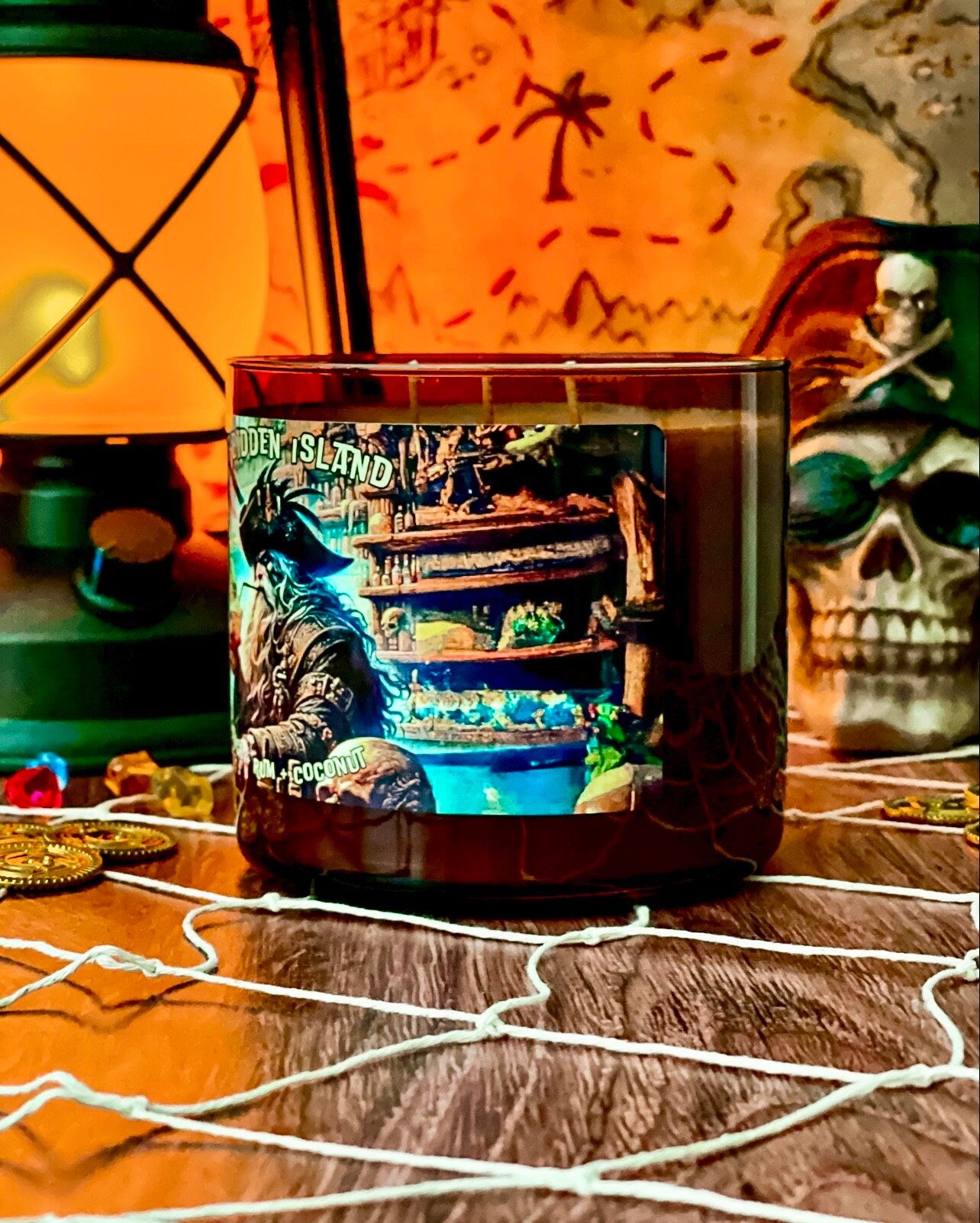 Forbidden Island 3 Wick Candle
