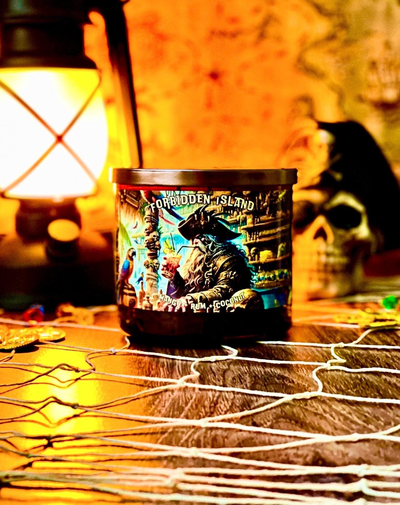 Forbidden Island 3 Wick Candle