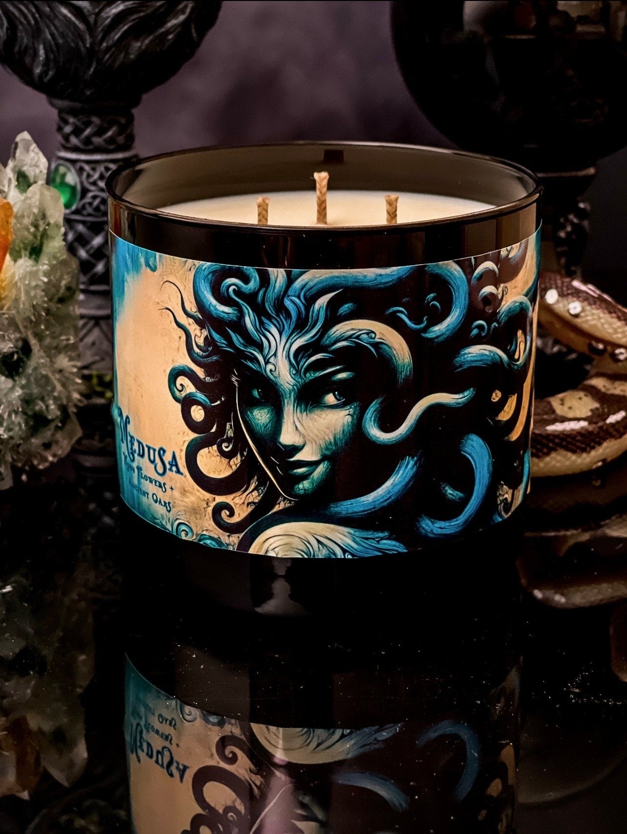 Medusa 3 Wick Candle