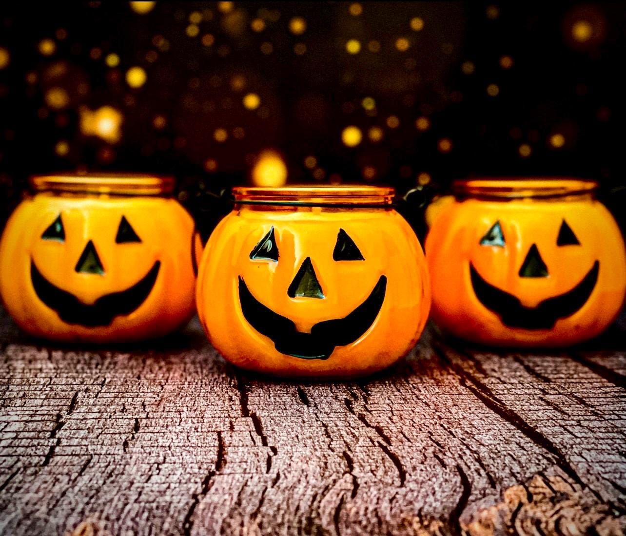 Jack o'Lantern Single Wick Candle