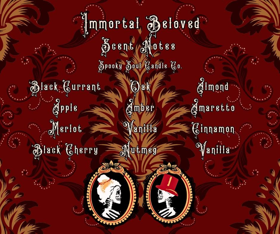 Immortal Beloved 3 Wick Candle