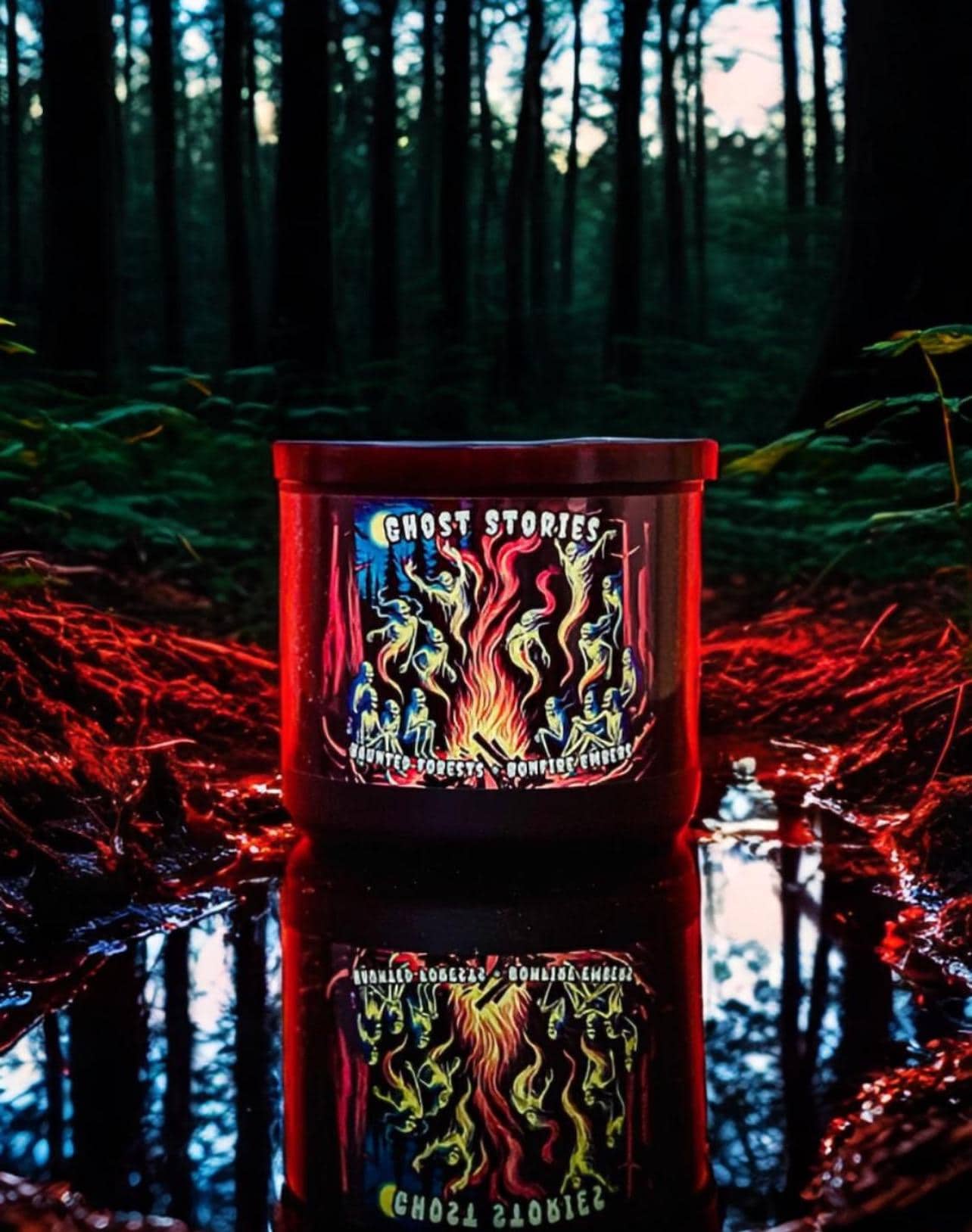 Ghost Stories 3 Wick Candle