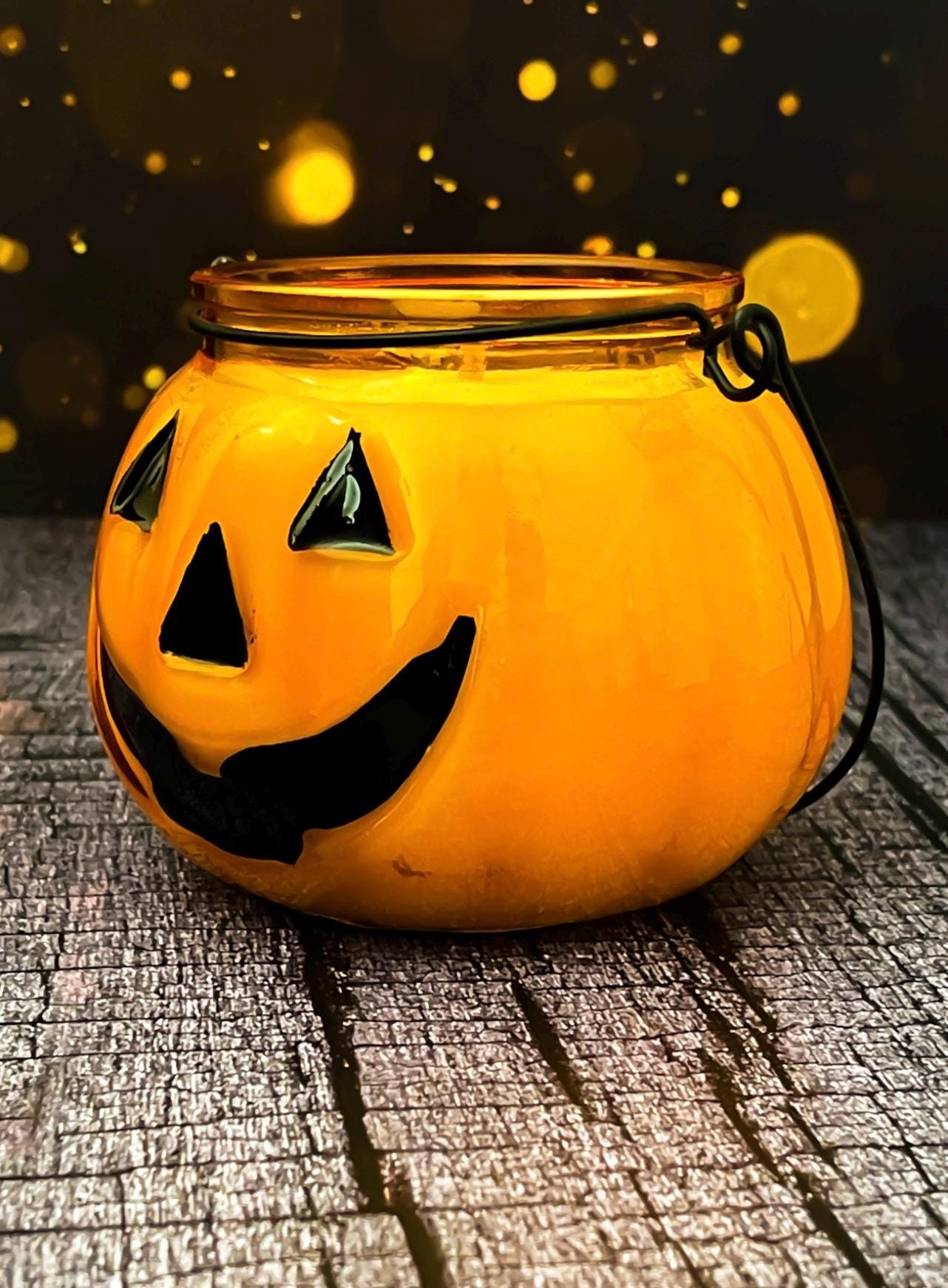Jack o'Lantern Single Wick Candle