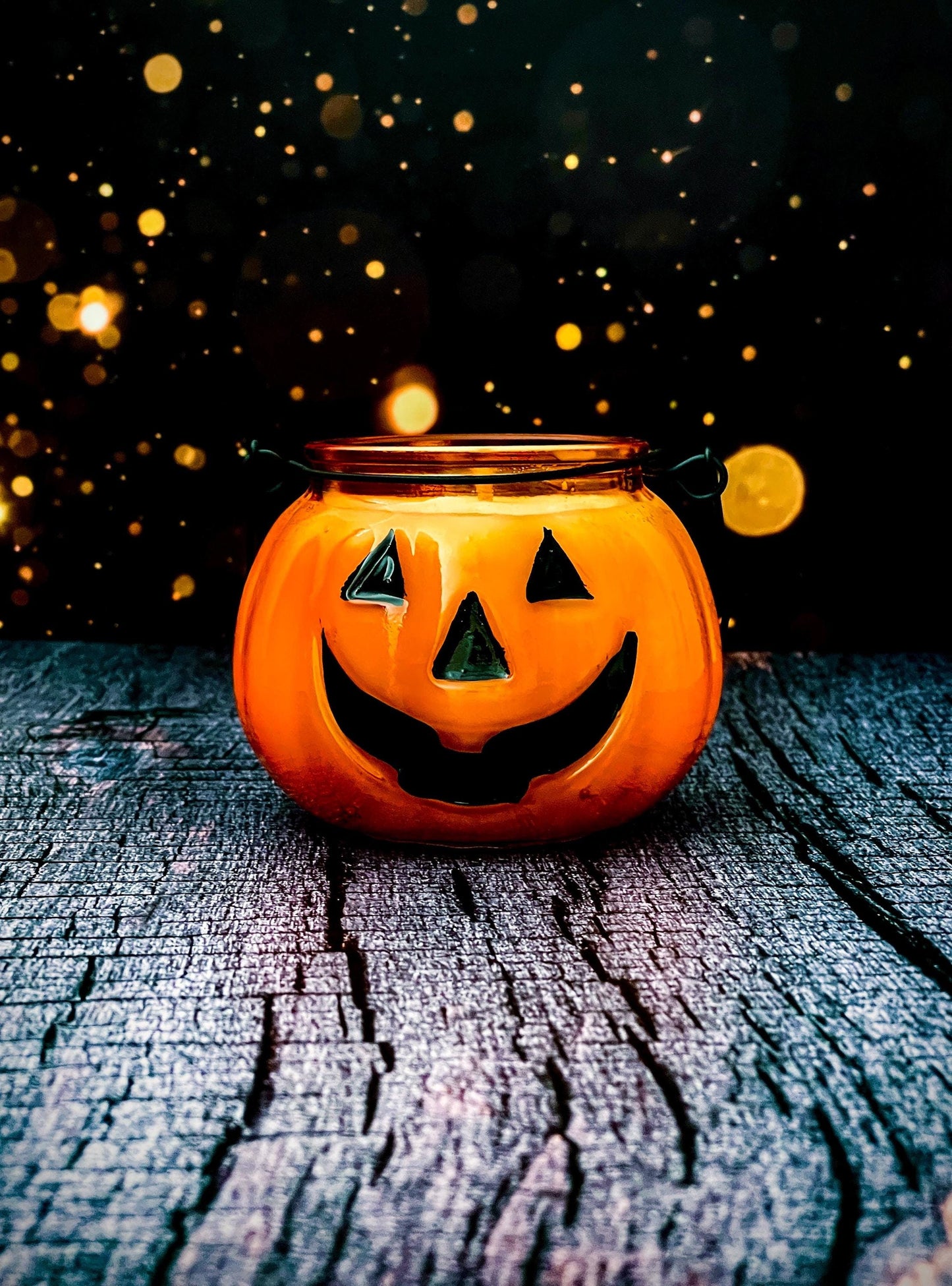 Jack o'Lantern Single Wick Candle
