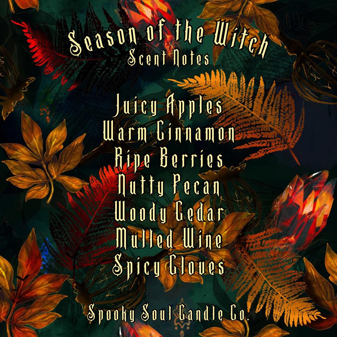 Season of the Witch 3 Wick Candle