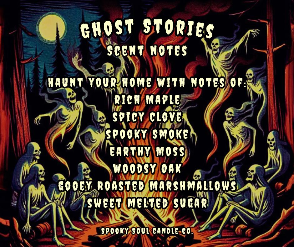 Ghost Stories 3 Wick Candle