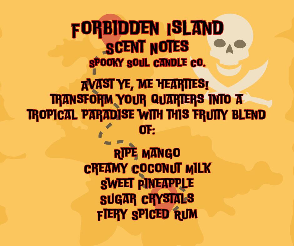Forbidden Island 3 Wick Candle