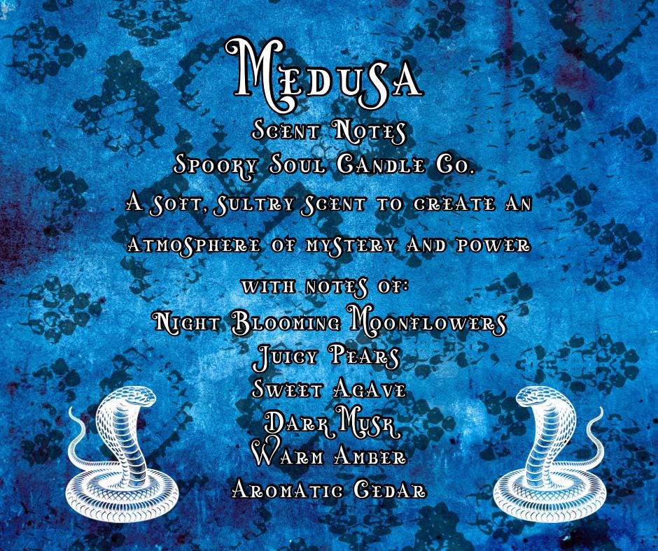 Medusa 3 Wick Candle