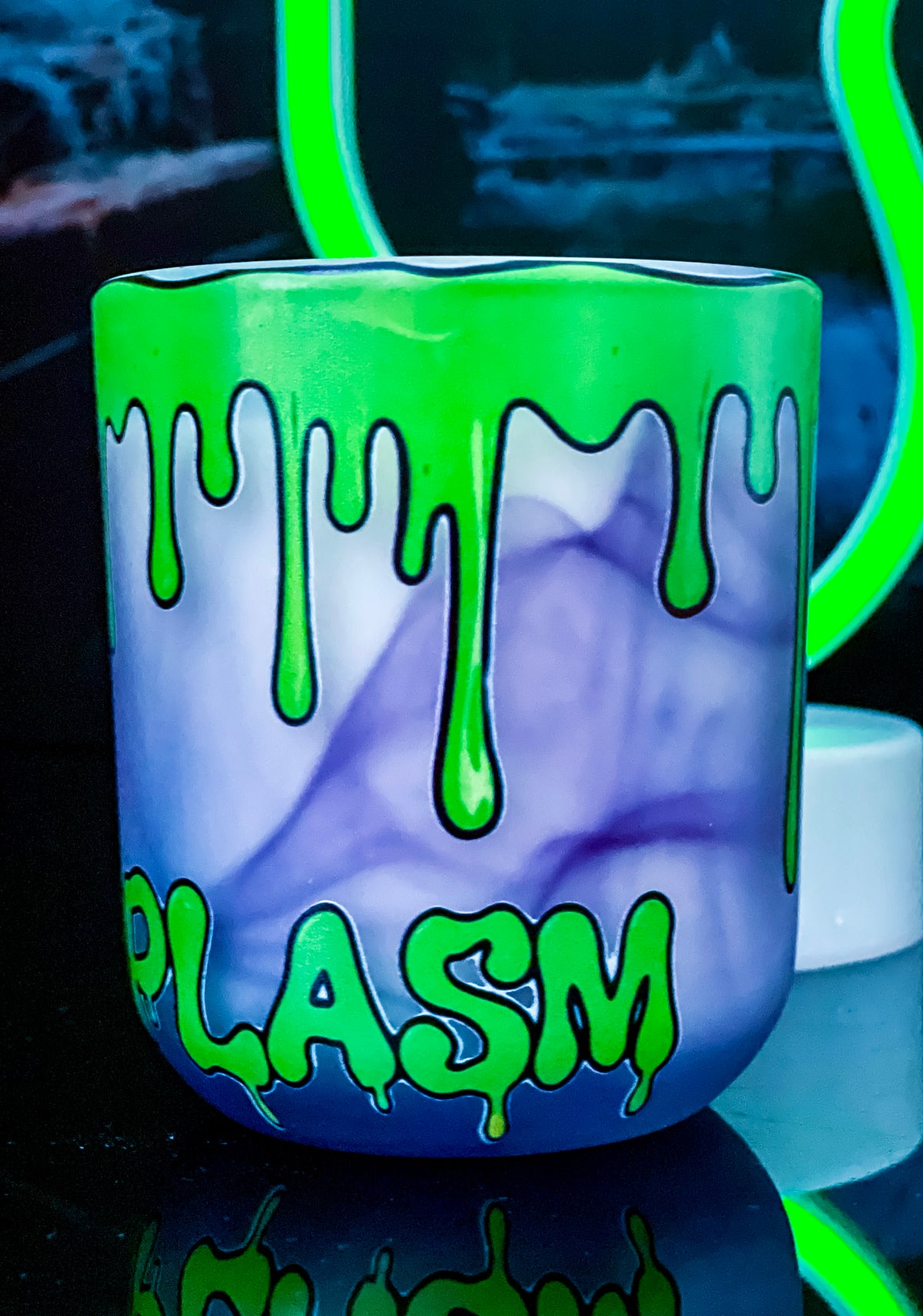 Ectoplasm Slime Candle | Spooky Atmospheric Gourmand