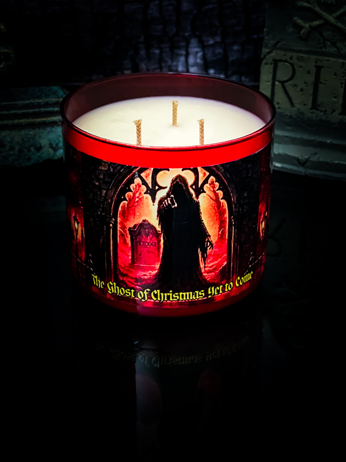The Christmas Carol Trilogy | 3-Candle Gothic Holiday Set