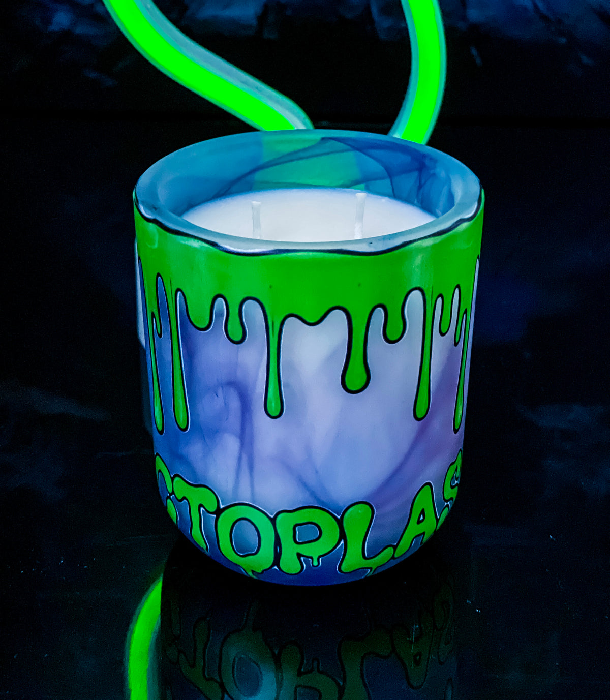 Ectoplasm Slime Candle | Spooky Atmospheric Gourmand