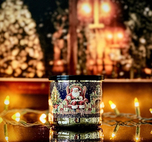 Christmas Wishes 3 Wick Candle